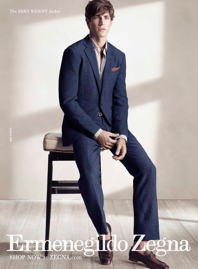 Ermenegildo Zegna 2011春夏男装广告大片