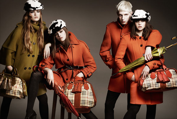 Burberry Prorsum 2011秋冬广告