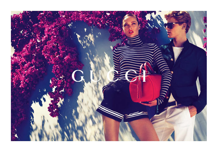 Gucci Cruise 2012广告