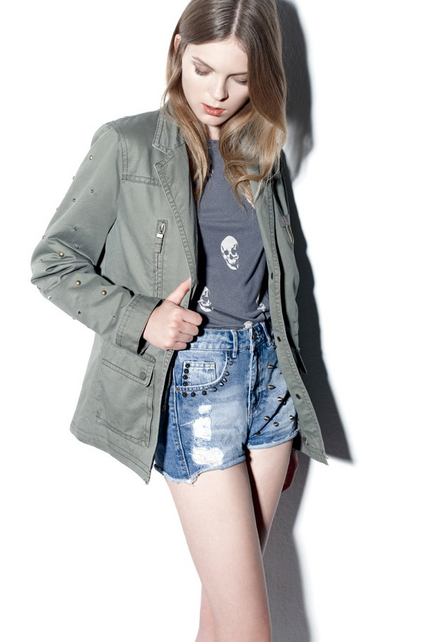 Pull & Bear  Spikes & Studs  2012궬LookbookͼƬ