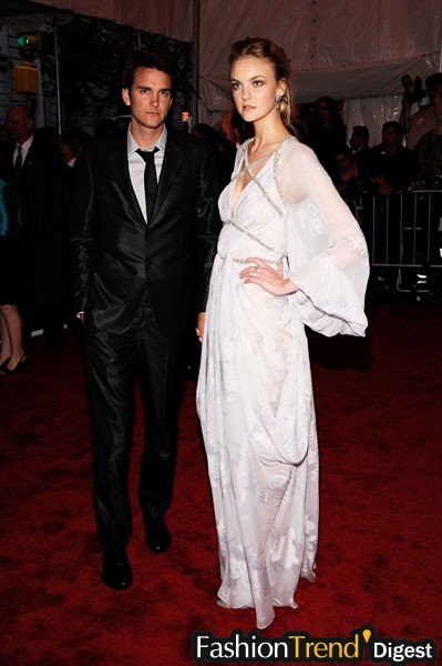 Caroline Trentini in John Galliano 