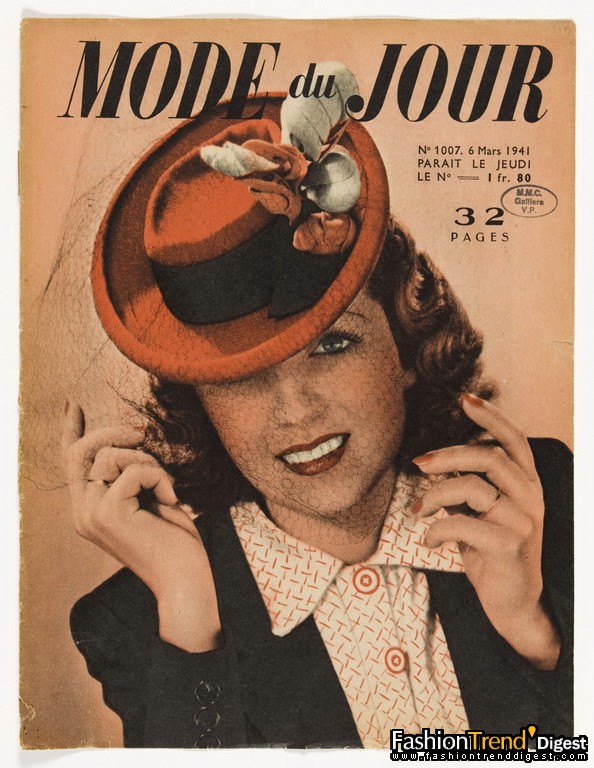 Mode du Jour, n°1007, 6 mars 1941, couverture. 